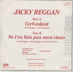 [Pochette de Cerf-volant (Jacky REGGAN) - verso]