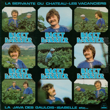 [Pochette de La servante du chteau, Les vacanciers, La java des gaulois… (RICET-BARRIER)]