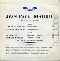 [Pochette de Ne joue pas (Jean-Paul MAURIC) - verso]