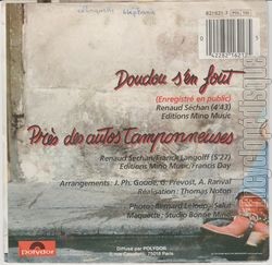 [Pochette de Doudou s’en fout (RENAUD) - verso]