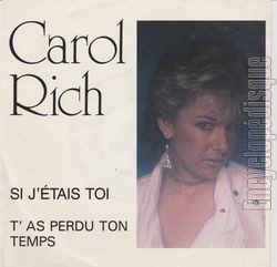 [Pochette de Si j’tais toi (Carol RICH)]