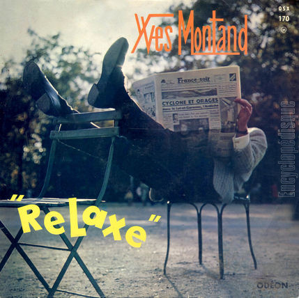 [Pochette de Relaxe (Yves MONTAND)]