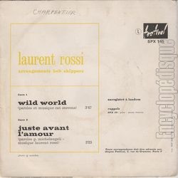 [Pochette de Wild world (Laurent ROSSI) - verso]