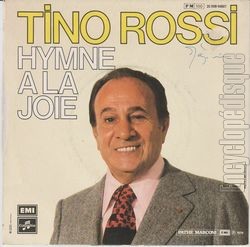 [Pochette de Hymne  l’europe (Tino ROSSI) - verso]