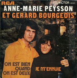 [Pochette de On est bien quand on est deux (Anne-Marie PEYSSON et Grard BOURGEOIS)]