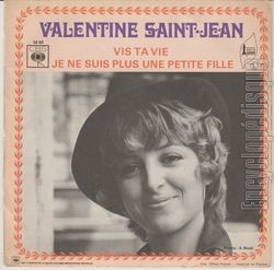 [Pochette de Vis ta vie (Valentine SAINT-JEAN) - verso]