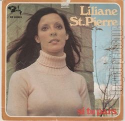 [Pochette de Si tu pars (Liliane SAINT PIERRE)]