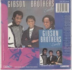 [Pochette de Emily (GIBSON BROTHERS) - verso]