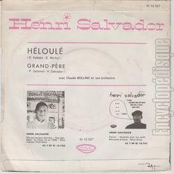 [Pochette de Hloul (Henri SALVADOR) - verso]