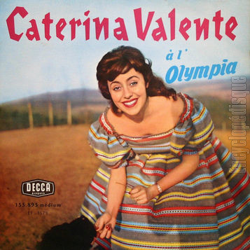 [Pochette de A l’Olympia de Paris (Caterina VALENTE)]