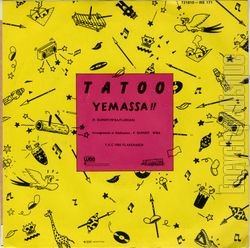 [Pochette de Yemassa (TATOO) - verso]