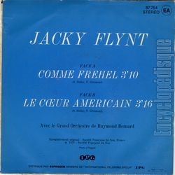 [Pochette de Comme Frhel (Jacky FLYNT) - verso]