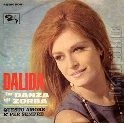 [Pochette de La danza di Zorba (DALIDA)]