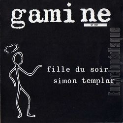 [Pochette de Fille du soir / Simon Templar (GAMINE)]