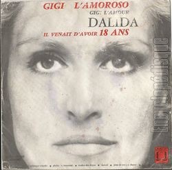 [Pochette de Gigi l’amoroso / Il venait d’avoir 18 ans (DALIDA) - verso]