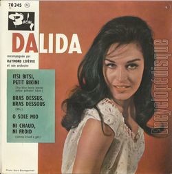 [Pochette de Itsi bitsi, petit bikini (DALIDA)]