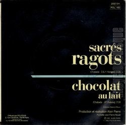 [Pochette de Sacr ragots (CHABADA) - verso]