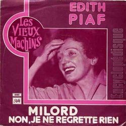 [Pochette de Les vieux machins: Milord (dith PIAF)]