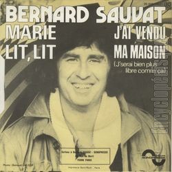 [Pochette de Marie lit, lit (Bernard SAUVAT) - verso]