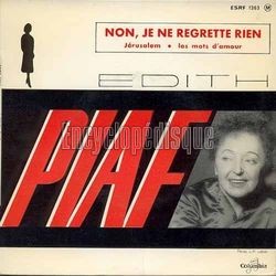 [Pochette de Non, je ne regrette rien (dith PIAF)]