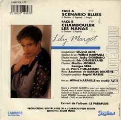 [Pochette de Scnario blues (Lily MARGOT) - verso]