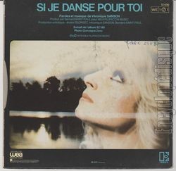 [Pochette de Toute une vie sans te voir (Vronique SANSON) - verso]