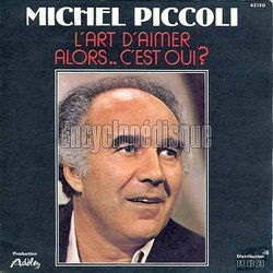 [Pochette de L’art d’aimer (Michel PICCOLI)]