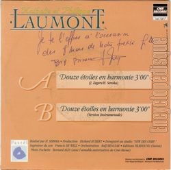 [Pochette de Douze toiles en harmonie (Nathalie et Philippe LAUMONT) - verso]