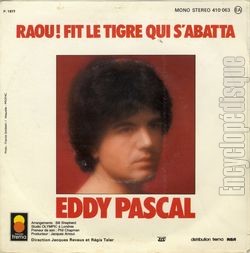 [Pochette de La complainte du goland (Ah ! Si j’avais des plumes au cul) (Eddy PASCAL) - verso]