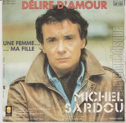 [Pochette de Dlire d’amour (Michel SARDOU) - verso]