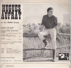 [Pochette de Debout les gars (Hugues AUFRAY) - verso]