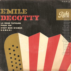 [Pochette de La rose tatoue (mile DECOTTY)]