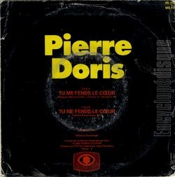 [Pochette de Tu me fends le cœur (Pierre DORIS) - verso]