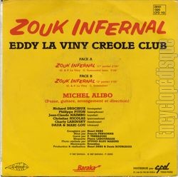 [Pochette de Zouk infernal (Eddy LA VINY) - verso]