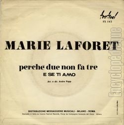 [Pochette de Perche due non fe tre (Marie LAFORT) - verso]