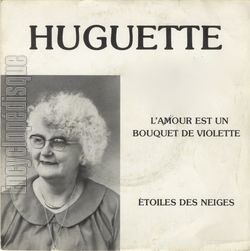 [Pochette de L’amour est un bouquet de violettes (HUGUETTE)]