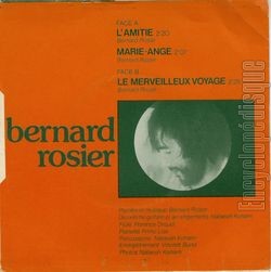 [Pochette de L’amiti (Bernard ROSIER) - verso]