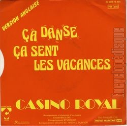 [Pochette de a danse, a sent les vacances (CASINO ROYAL) - verso]