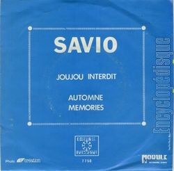 [Pochette de Joujou interdit (SAVIO) - verso]