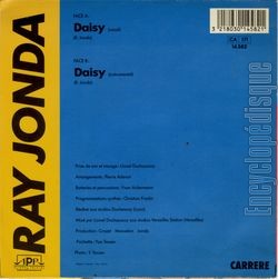 [Pochette de Daisy (Ray JONDA) - verso]