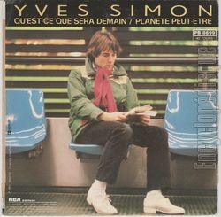 [Pochette de Plante peut-tre (Yves SIMON) - verso]