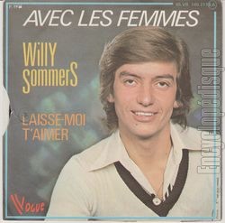 [Pochette de Avec les femmes (Willy SOMMERS) - verso]