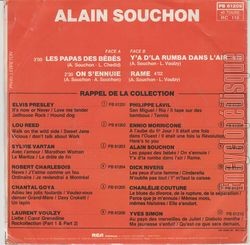 [Pochette de Les papas des bbs (Alain SOUCHON) - verso]