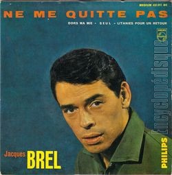 [Pochette de Ne me quitte pas - 9me srie (Jacques BREL)]