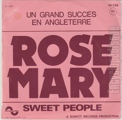 [Pochette de Rose Mary (SWEET PEOPLE) - verso]