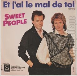 [Pochette de Et j’ai le mal de toi (SWEET PEOPLE) - verso]