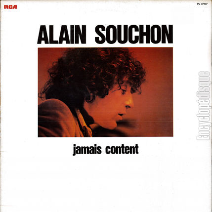 [Pochette de Jamais content (Alain SOUCHON)]