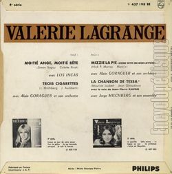 [Pochette de Moiti ange, moiti bte (Valrie LAGRANGE) - verso]