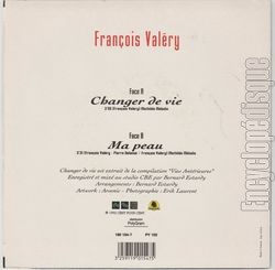 [Pochette de Changer de vie (Franois VALRY) - verso]