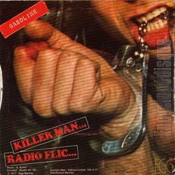 [Pochette de Killer man / Radio flic (GASOLINE) - verso]